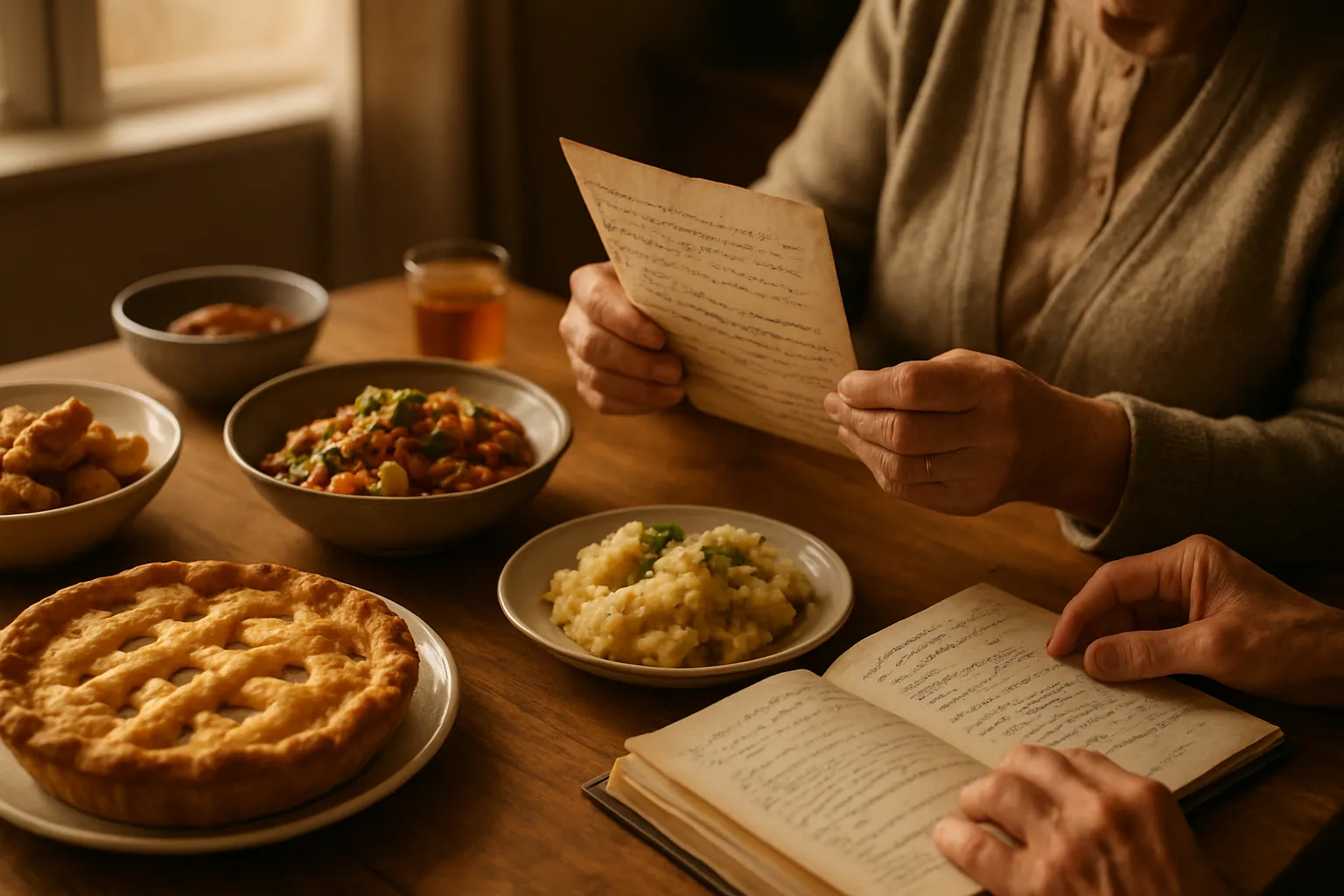 Photo illustrating: Grandmothers' Recipes and Their Stories